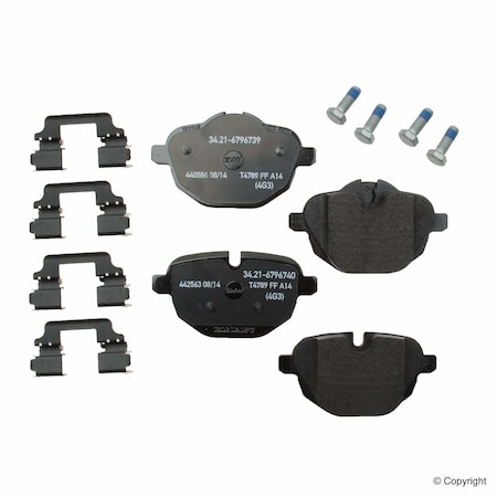 Genuine Brake Pad Set, 34216796741 34216796741